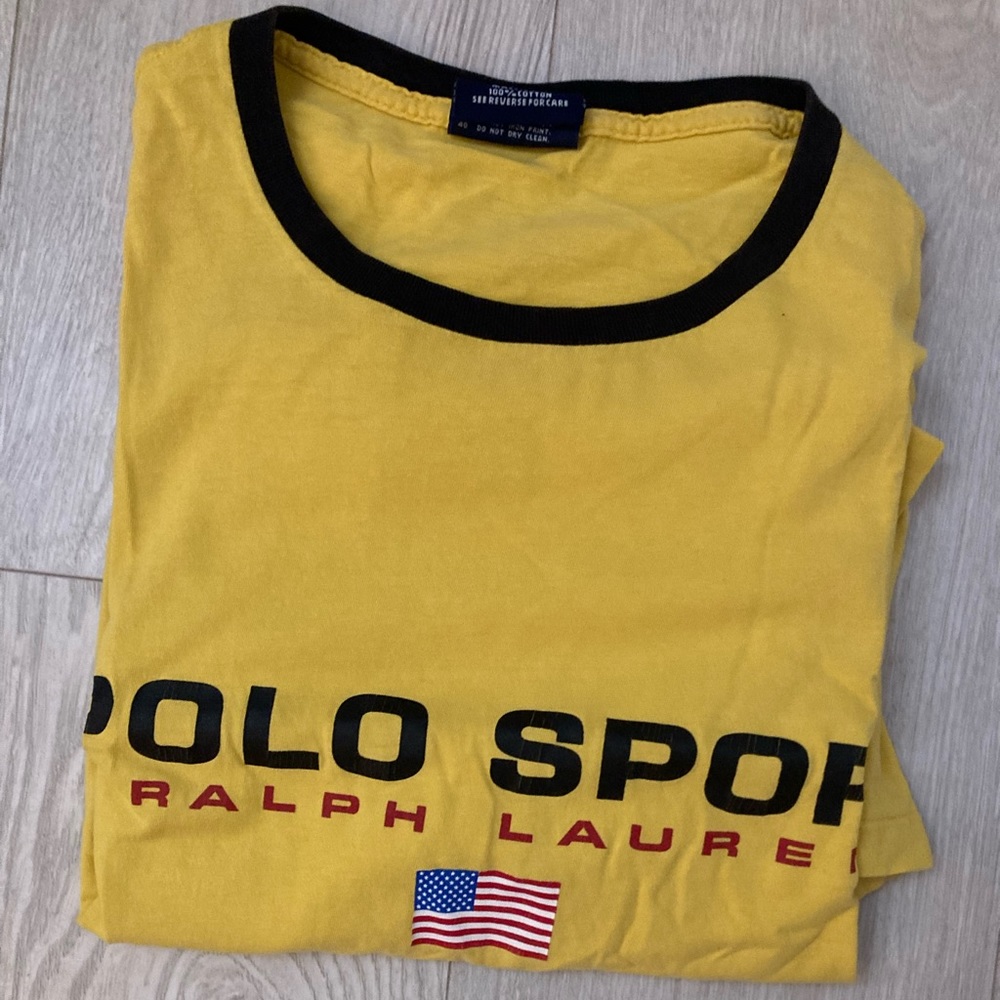 Ralph Lauren Yellow Polo